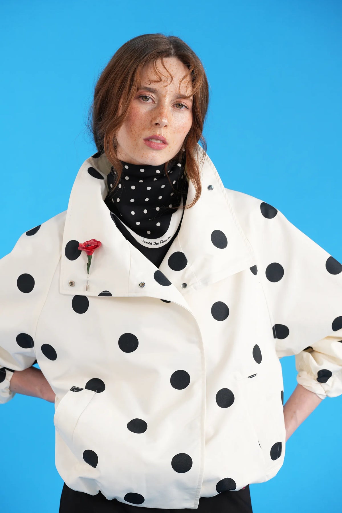 Polka Dots Black
