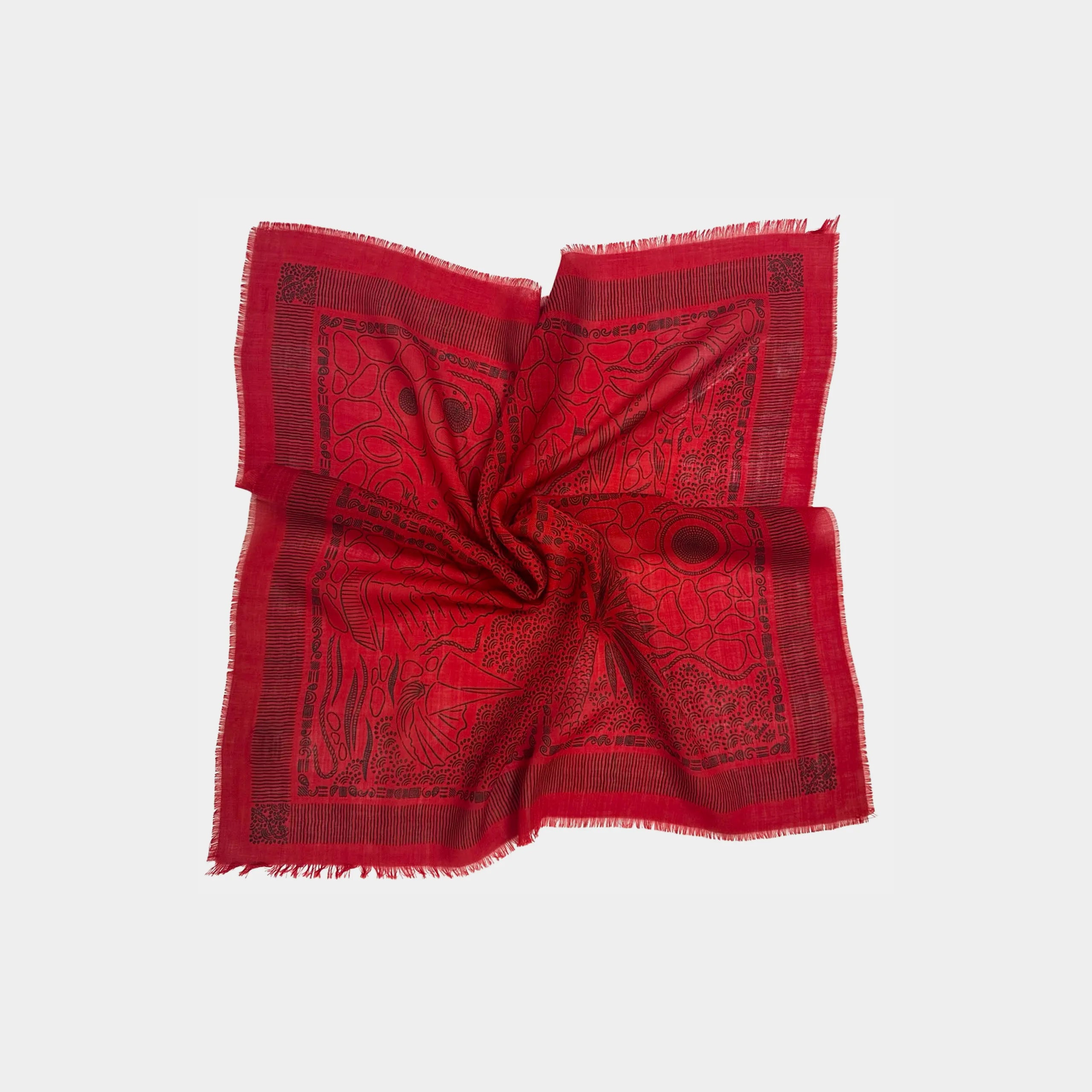 Safari & La Mer Wool Bandana