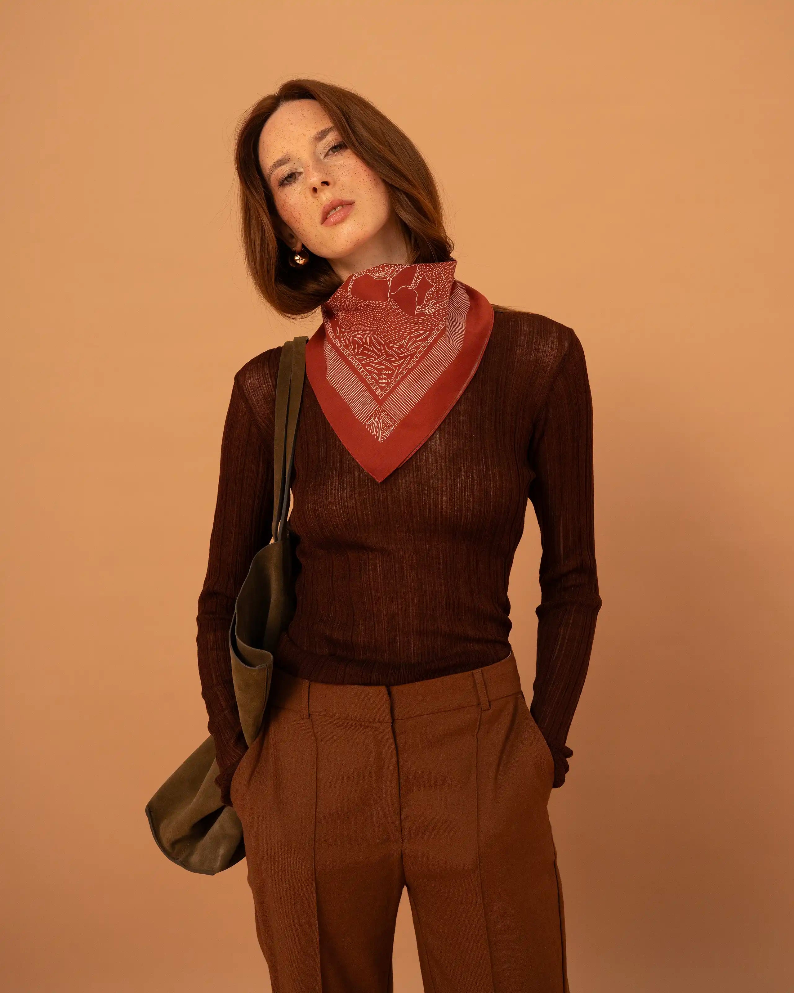 I Wear a Bandana Every Day Vintage Red