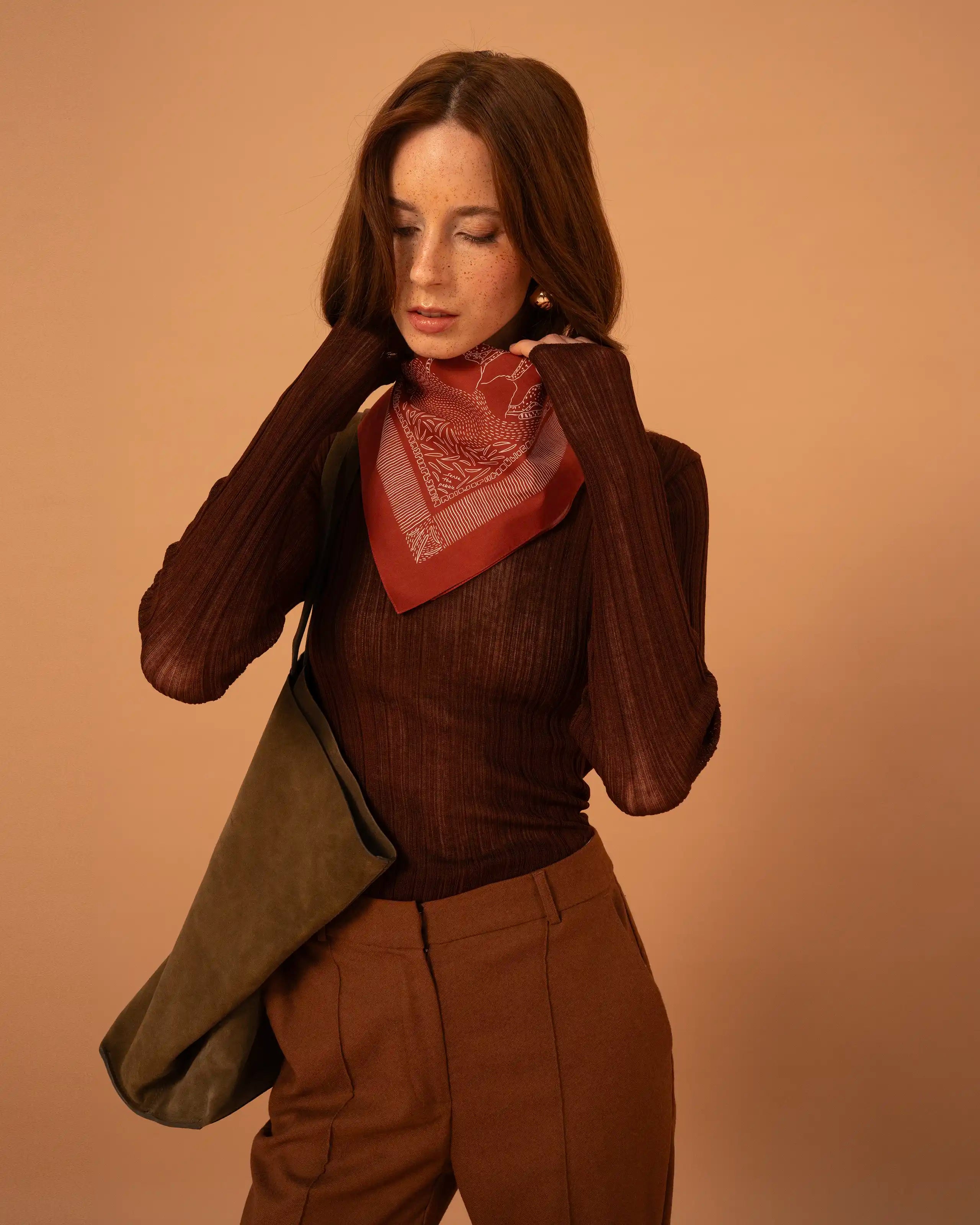 I Wear a Bandana Every Day Vintage Red